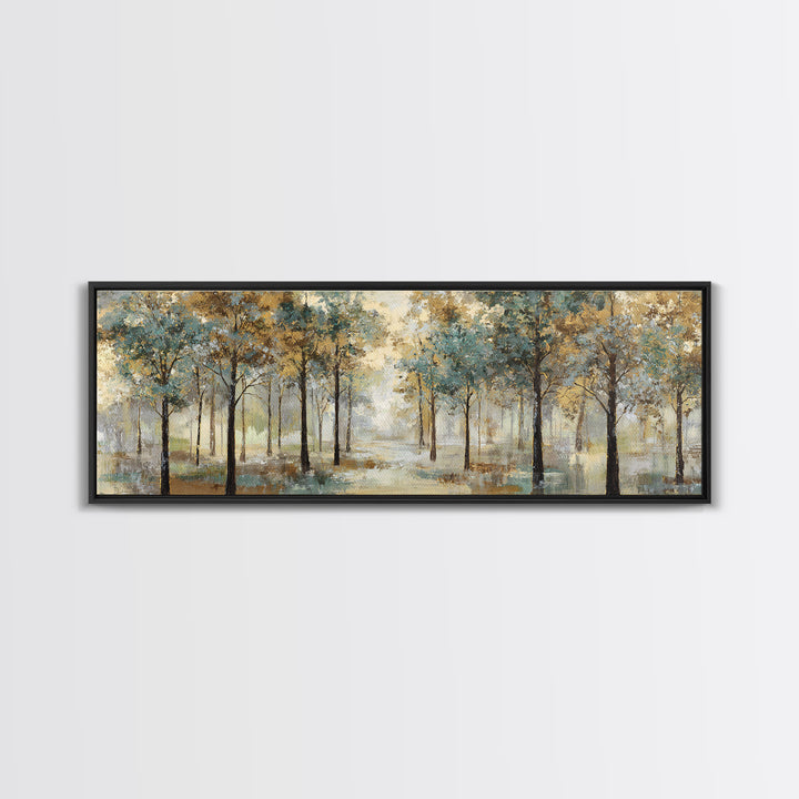 Garden Path Covered Canvas Print, Impressionist Art, Coastal Wall Art, Living Room Decor, Watercolor Art, Impression, IMP-3x1-66