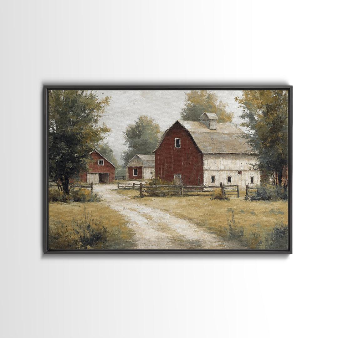 Country Lane with Flickering Sunlight Canvas Print, Impressionist Art, Colorful Wall Art, Living Room Decor, Impression, IMP-3x2-98