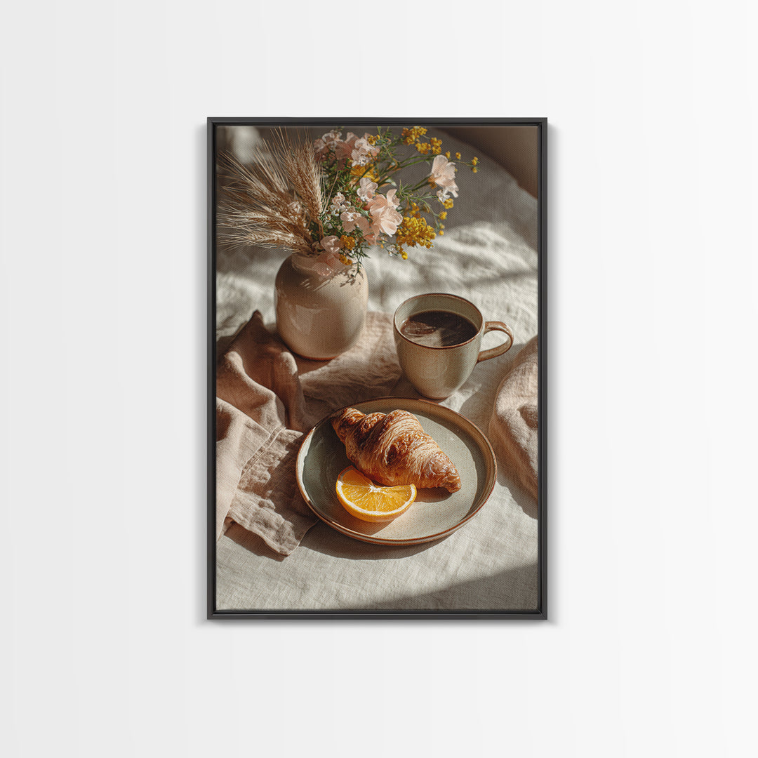 Orange Citrus Botanical Branch Canvas Print, Kitchen Art, Prints, Kitchen Decor, Fine Art, Kitchen, Kitchen Wall Decor, KIT-2x3-67