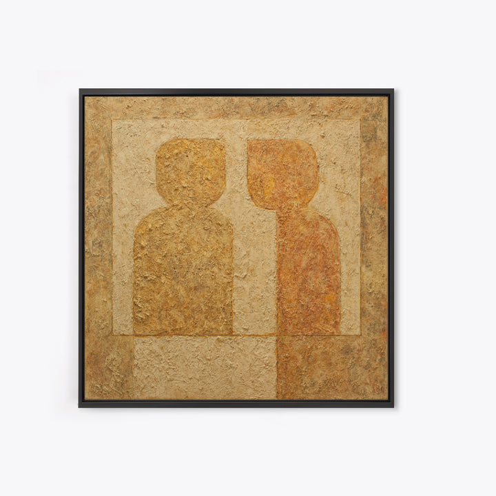 Single Line Couple Embracing Softly Canvas Print, Line Art, Neutral Decor, Living Room Decor, Abstract Art, Line, Wall Decor, LIN-1x1-50