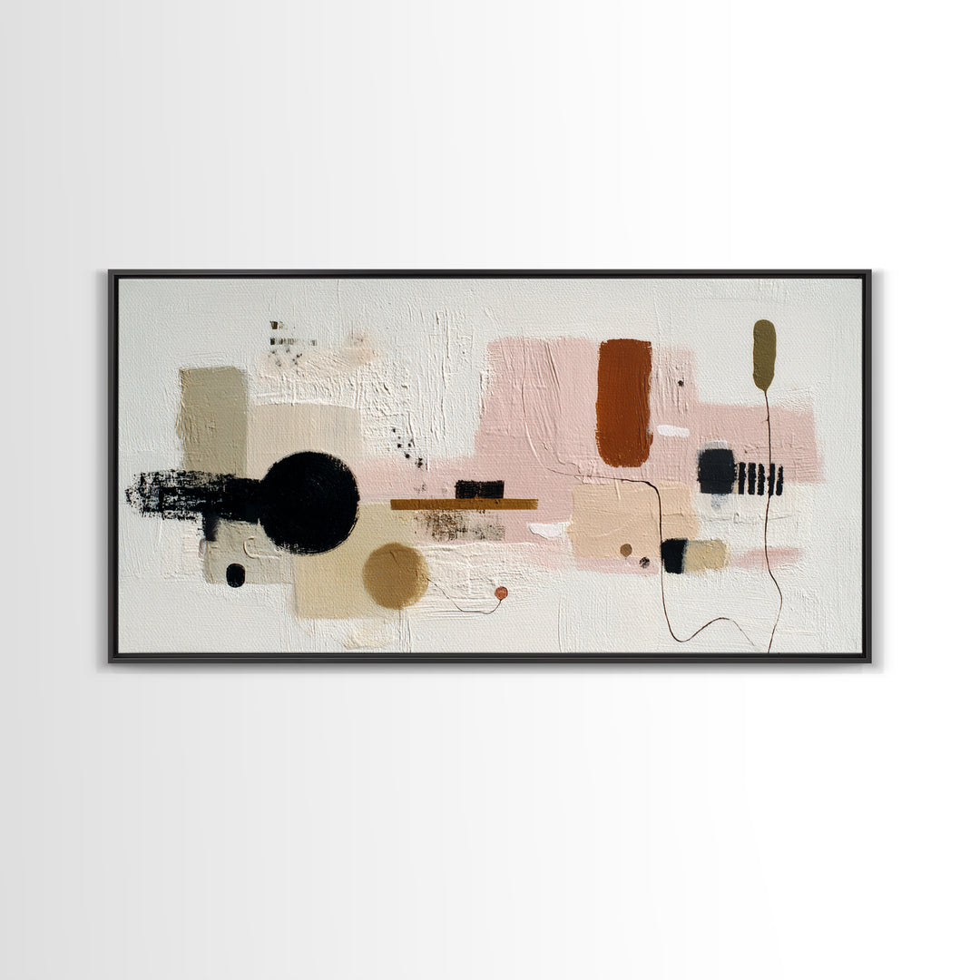 Minimal Nude Figure Canvas Print, Line Art, Jesus Wall Art, Living Room Decor, Oil Painting, Line, Statement Artwork, LIN-2x1-77