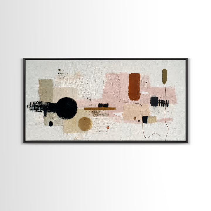 Minimal Nude Figure Canvas Print, Line Art, Jesus Wall Art, Living Room Decor, Oil Painting, Line, Statement Artwork, LIN-2x1-77