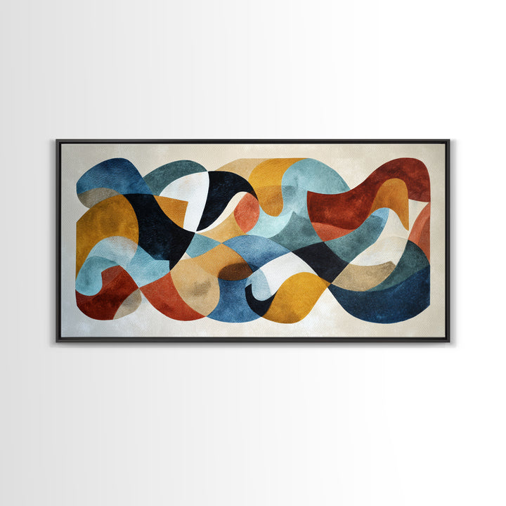 Monoline Cat Stretching Canvas Print, Line Art, Modern Wall Art, Living Room Decor, Abstract Art, Line, Bird Wall Art, LIN-2x1-98