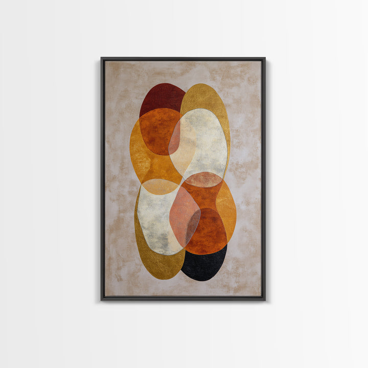 Single Line Couple Embracing Softly Canvas Print, Line Art, Custom Portrait, Living Room Decor, Abstract Art, Line, LIN-2x3-10