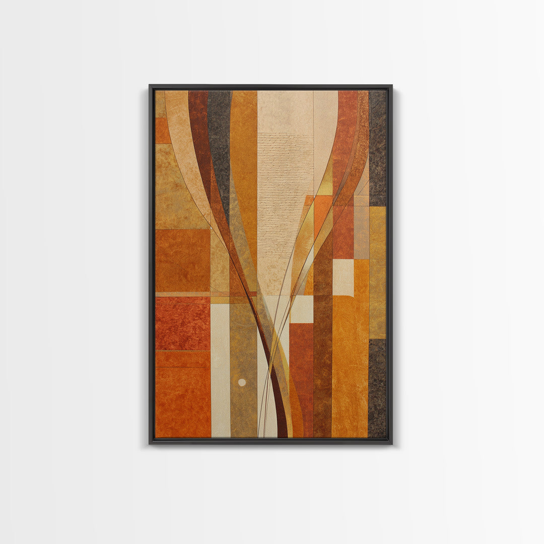 Single Line Bird Framed Canvas Print, Line Art, Living Room Decor, Abstract Art, Line, Portrait from Photo, Living Room Art, LIN-2x3-19