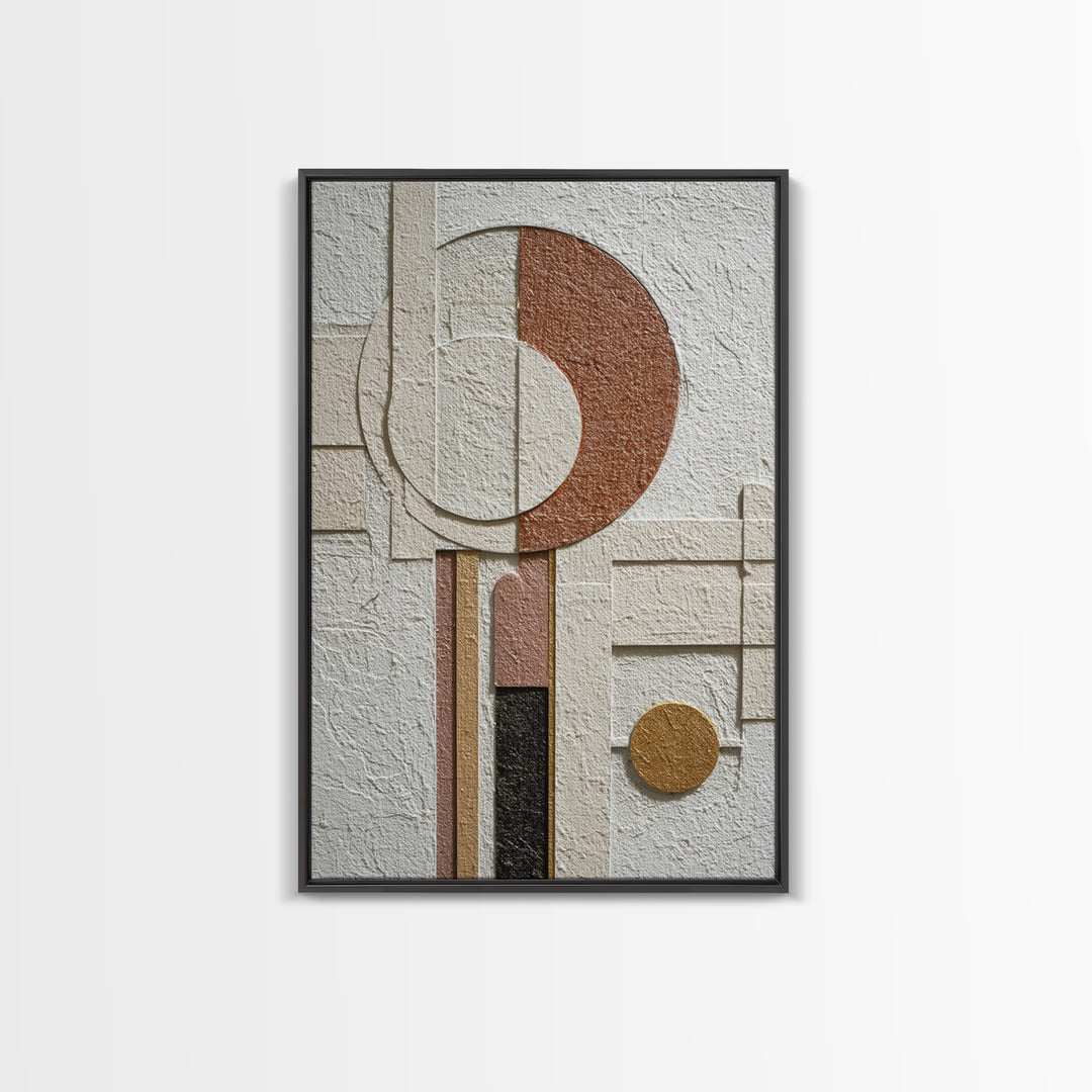 Minimal Nude Figure Framed Canvas Print, Line Art, Modern Art, Living Room Decor, Fine Art, Line, Neutral Decor, Fine Art Print, LIN-2x3-41
