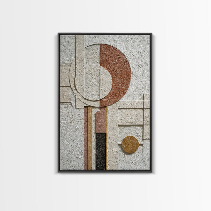 Minimal Nude Figure Framed Canvas Print, Line Art, Modern Art, Living Room Decor, Fine Art, Line, Neutral Decor, Fine Art Print, LIN-2x3-41