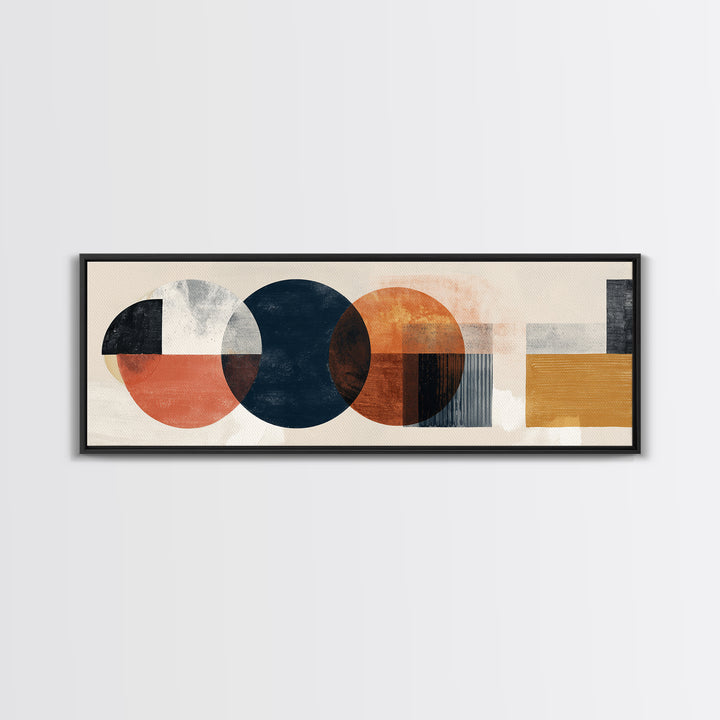 Minimal Eyes and Nose Composition Canvas Print, Line Art, Fine Art Print, Living Room Decor, Abstract Art, Line, Wall Decor, LIN-3x1-54