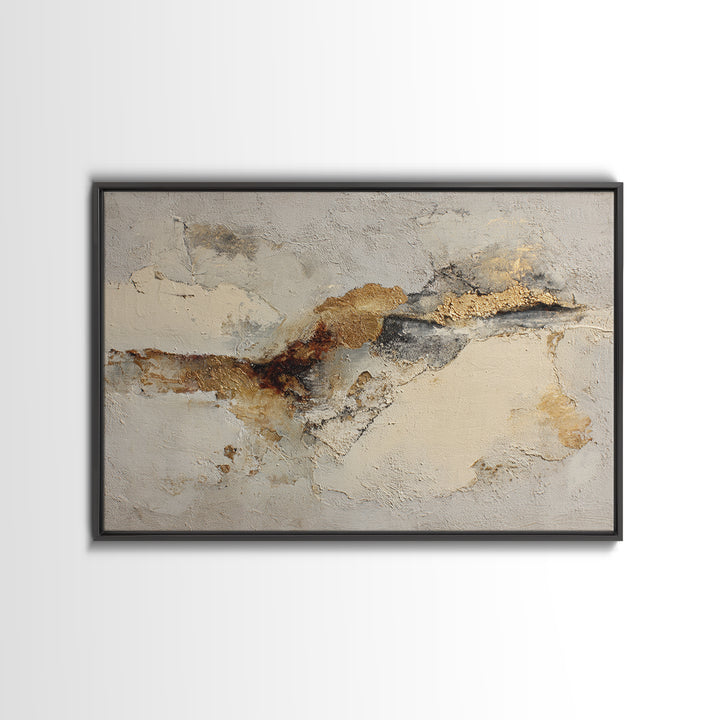 Minimal Angel Wing Contour Framed Canvas Print, Line Art, Statement Artwork, Living Room Decor, Fine Art, Line, Custom Portrait, LIN-3x2-25