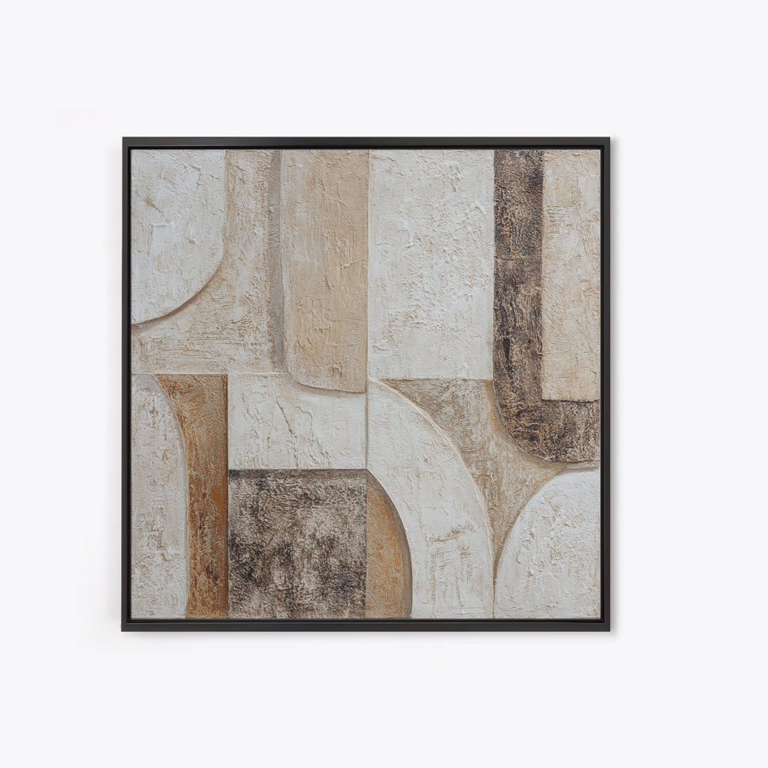 Textured Plaster Abstract Canvas Print, Living Room Art, Fine Art Print, Living Room Decor, Abstract Art, Living, Wall Decor, LIR-1x1-5