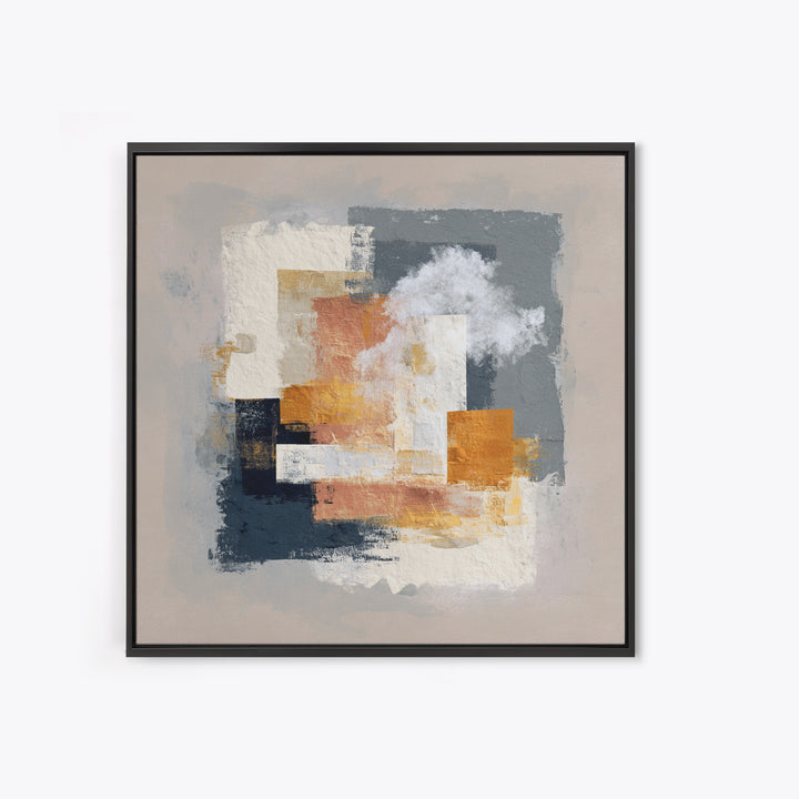 Large Statement Abstract Framed Canvas Print, Living Room Art, Home Decor, Living Room Decor, Abstract Art, Living, LIR-1x1-73