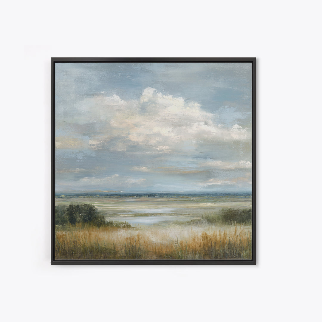 Large Cloudscape with Gentle Movement Canvas Print, Living Room Art, Room Decor, Living Room Decor, Fine Art, Living, LIR-1x1-91