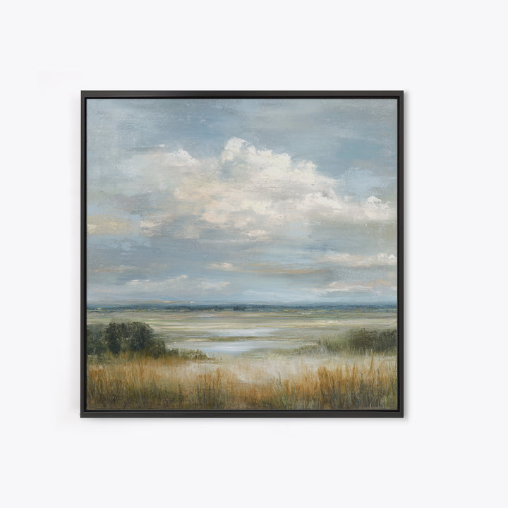 Large Cloudscape with Gentle Movement Canvas Print, Living Room Art, Room Decor, Living Room Decor, Fine Art, Living, LIR-1x1-91