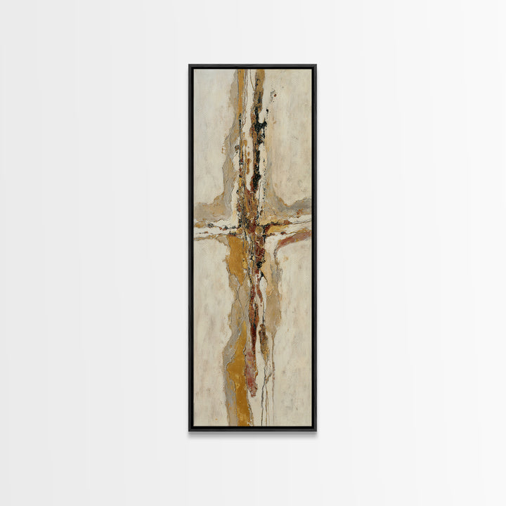 Large Statement Abstract Canvas Print, Living Room Art, Minimalist Decor, Living Room Decor, Fine Art, Living, LIR-1x3-13