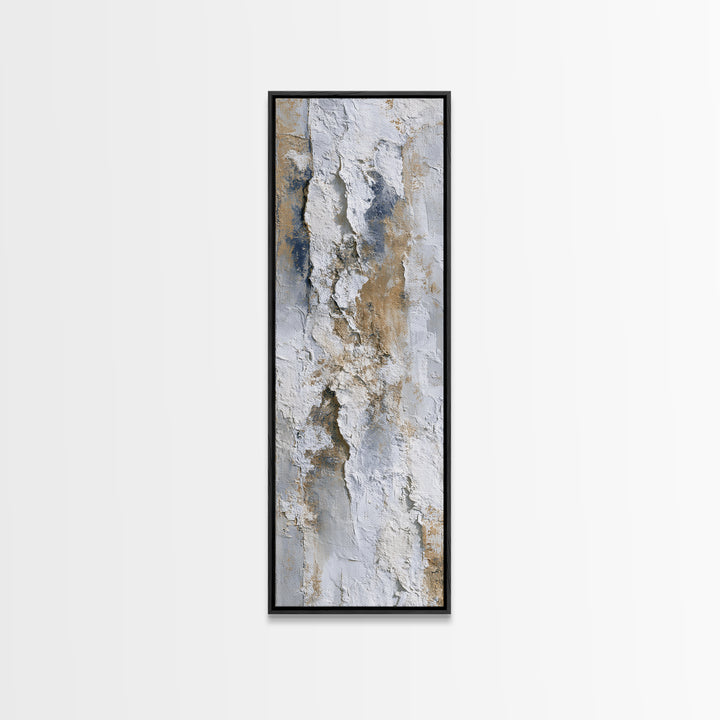 Textured Plaster Abstract Canvas Print, Living Room Art, Art, Living Room Decor, Fine Art, Living, Art Nouveau, Abstract Art, LIR-1x3-17