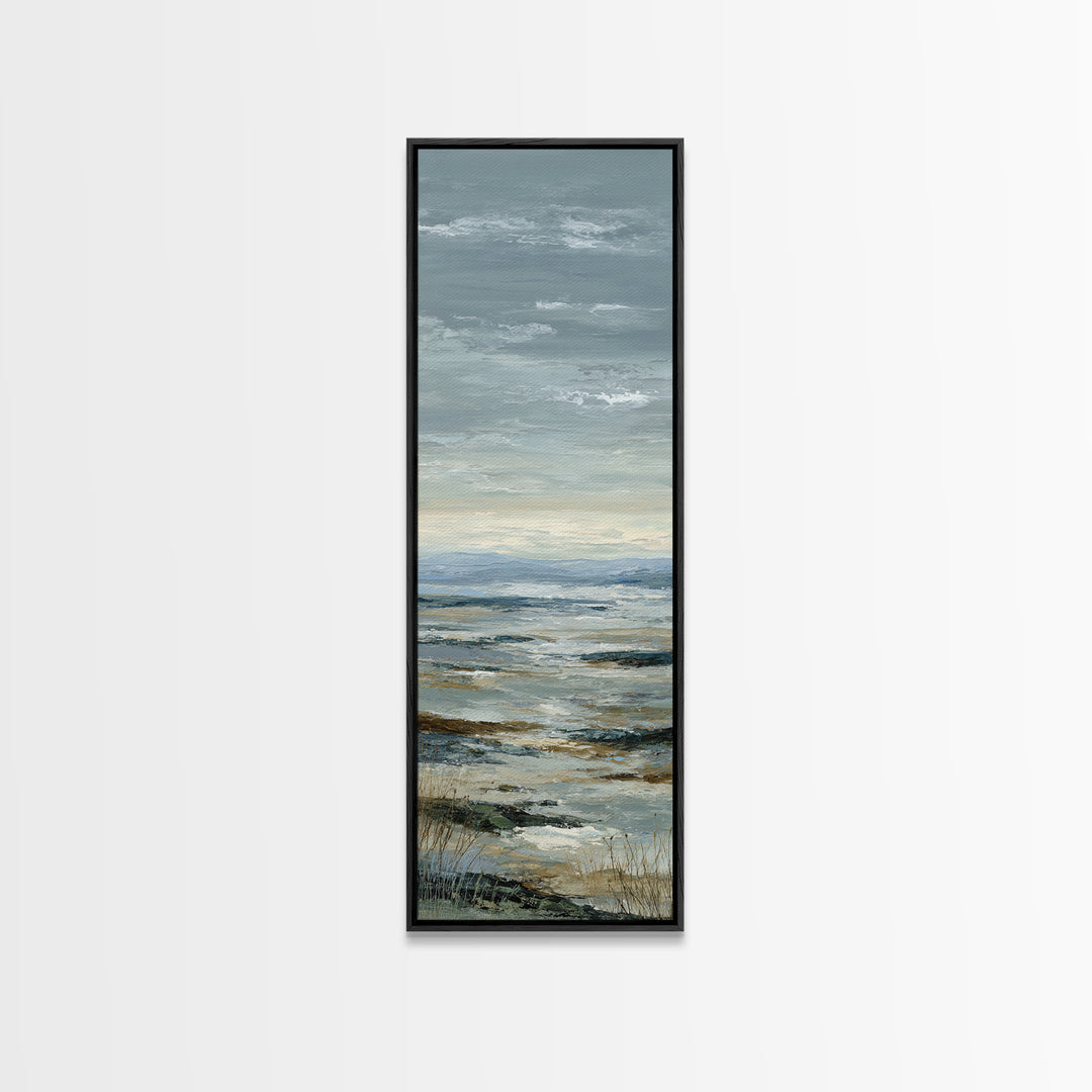 Modern Landscape with Expansive Calm Sky Canvas Print, Living Room Art, Bedroom Wall Art, Living Room Decor, Fine Art, Living, LIR-1x3-63