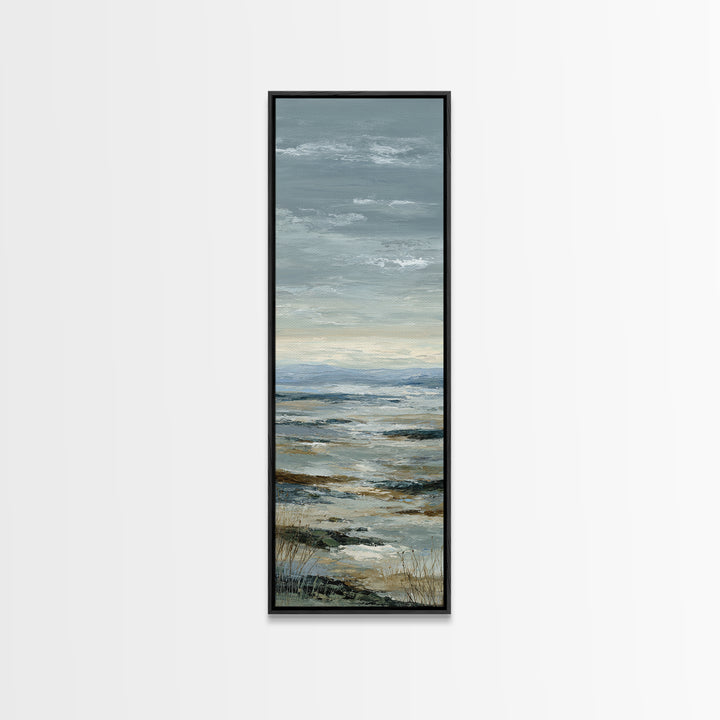 Modern Landscape with Expansive Calm Sky Canvas Print, Living Room Art, Bedroom Wall Art, Living Room Decor, Fine Art, Living, LIR-1x3-63