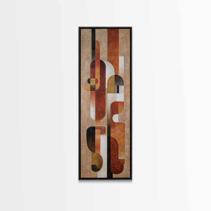 Large Statement Abstract Canvas Print, Living Room Art, Mid Century Modern, Living Room Decor, Abstract Art, Living, LIR-1x3-85