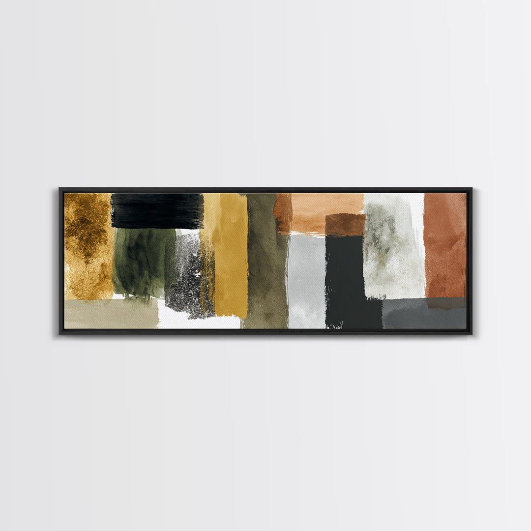 Bold Color Field Canvas Print, Living Room Art, Modern Wall Art, Living Room Decor, Fine Art, Living, Textured Painting, LIR-3x1-20