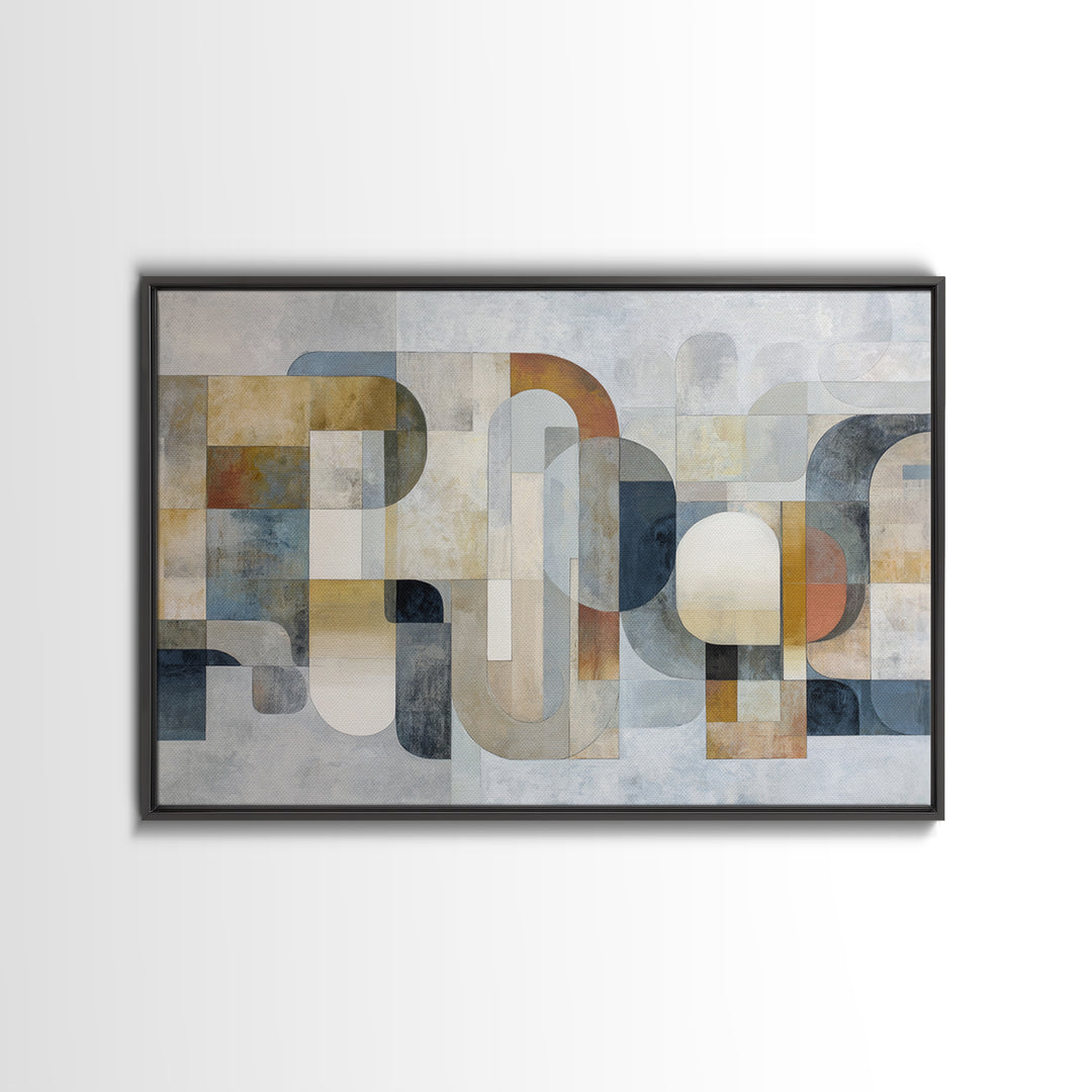 Large Statement Abstract Framed Canvas Print, Living Room Art, Room Decor, Living Room Decor, Abstract Art, Living, Printable, LIR-3x2-77