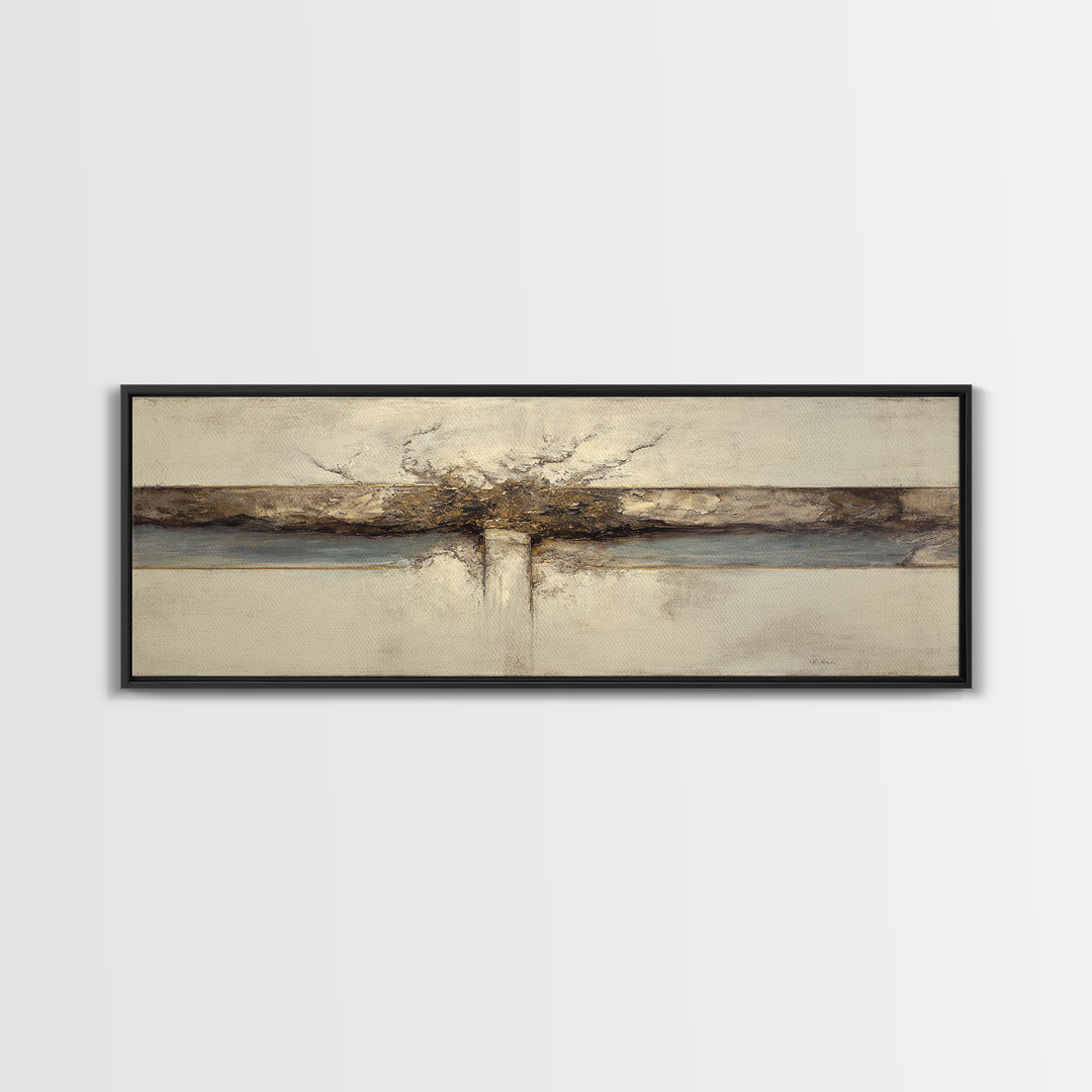 Architectural Arch and Column Abstraction Canvas Print, Law Office Art, Room Decor, Office Decor, Abstract Art, Counsel, LOA-3x1-30