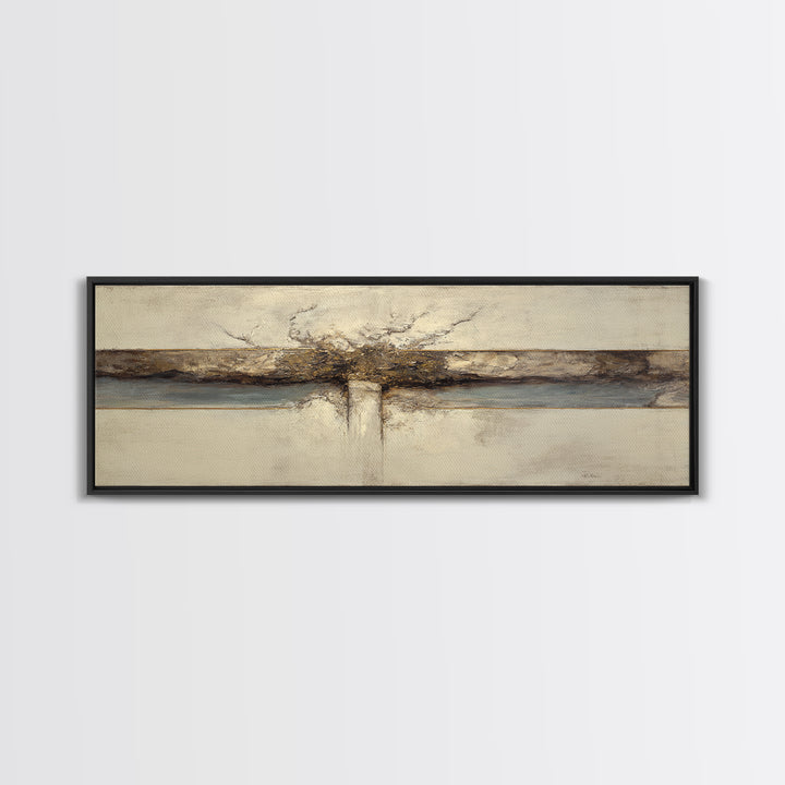 Architectural Arch and Column Abstraction Canvas Print, Law Office Art, Room Decor, Office Decor, Abstract Art, Counsel, LOA-3x1-30