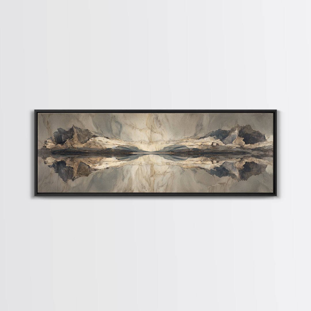 Marble Courthouse Column Study Without Building Scene Canvas Print, Law Office Art, Minimalist Decor, Office Decor, Counsel, LOA-3x1-43
