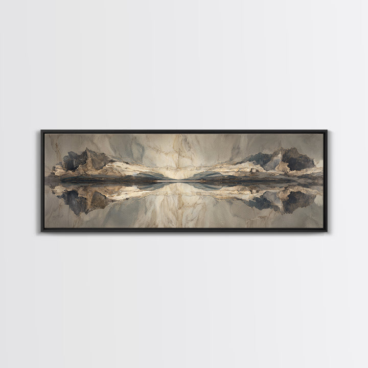 Marble Courthouse Column Study Without Building Scene Canvas Print, Law Office Art, Minimalist Decor, Office Decor, Counsel, LOA-3x1-43