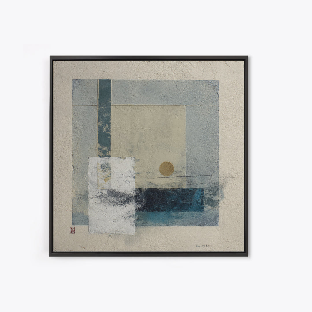 Duck and Bubbles Whimsical Watercolor Framed Canvas Print, Laundry Room Art, Funny Poster, Living Room Decor, Fine Art, Clean, LRA-1x1-63