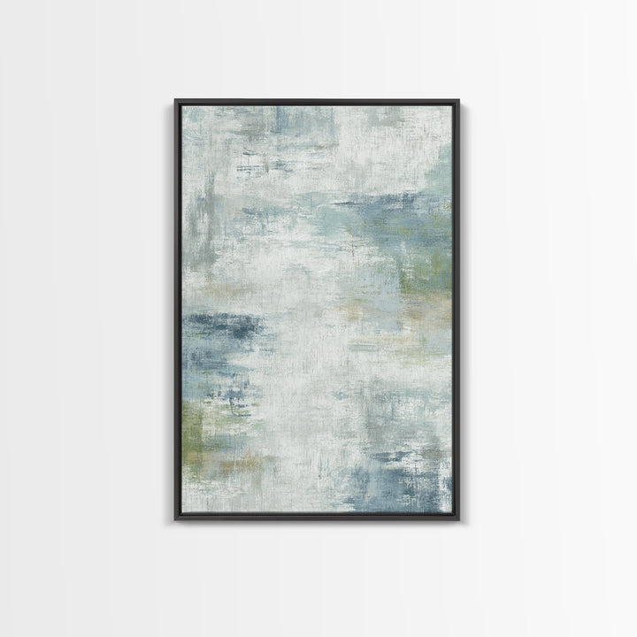 Linen Texture Abstract Framed Canvas Print, Laundry Room Art, Digital Wall Art, Living Room Decor, Abstract Art, Clean, LRA-2x3-20