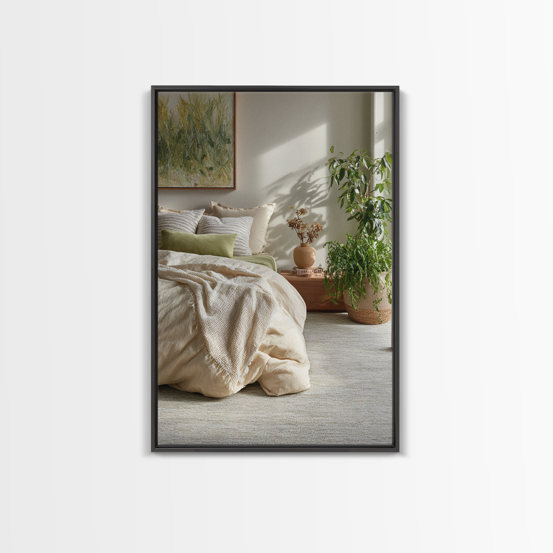 Fresh Air Meadow Landscape for Clean Mood Canvas Print, Laundry Room Art, Painting, Living Room Decor, Fine Art, Clean, LRA-2x3-79