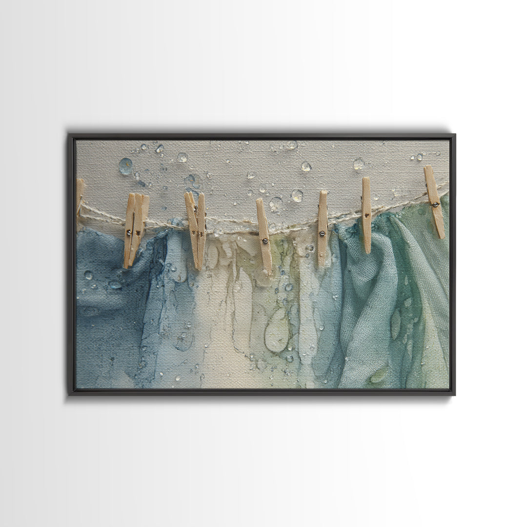 Abstract Suds and Bubbles Canvas Print, Laundry Room Art, Printable Art, Living Room Decor, Abstract Art, Clean, Whimsical Art, LRA-3x2-26