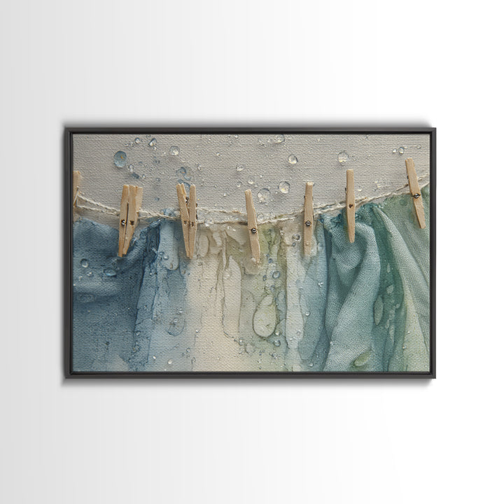Abstract Suds and Bubbles Canvas Print, Laundry Room Art, Printable Art, Living Room Decor, Abstract Art, Clean, Whimsical Art, LRA-3x2-26