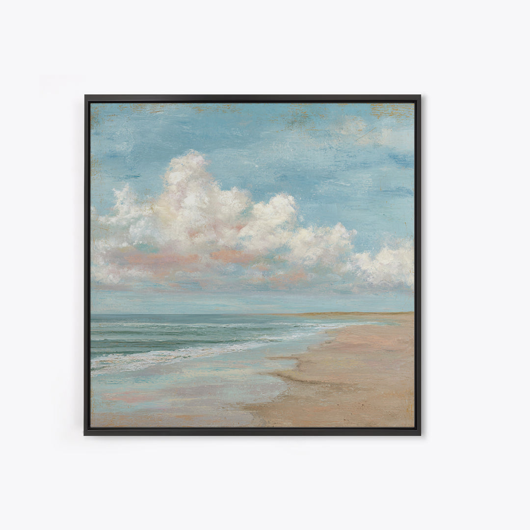 Hotel Coastal Landscape Canvas Print, Master Bedroom, Luxury Decor, Bedroom Decor, Fine Art, Sanctuary, Wedding Decor, MAS-1x1-45