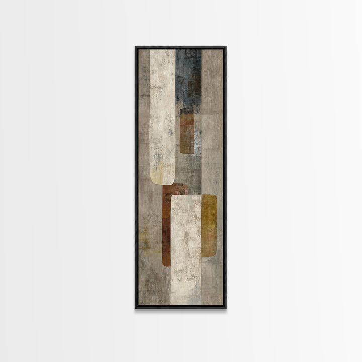 Soft Abstract Linen Texture Canvas Print, Master Bedroom, Farmhouse Wall Art, Bedroom Decor, Sanctuary, Master Bedroom Decor, MAS-1x3-39
