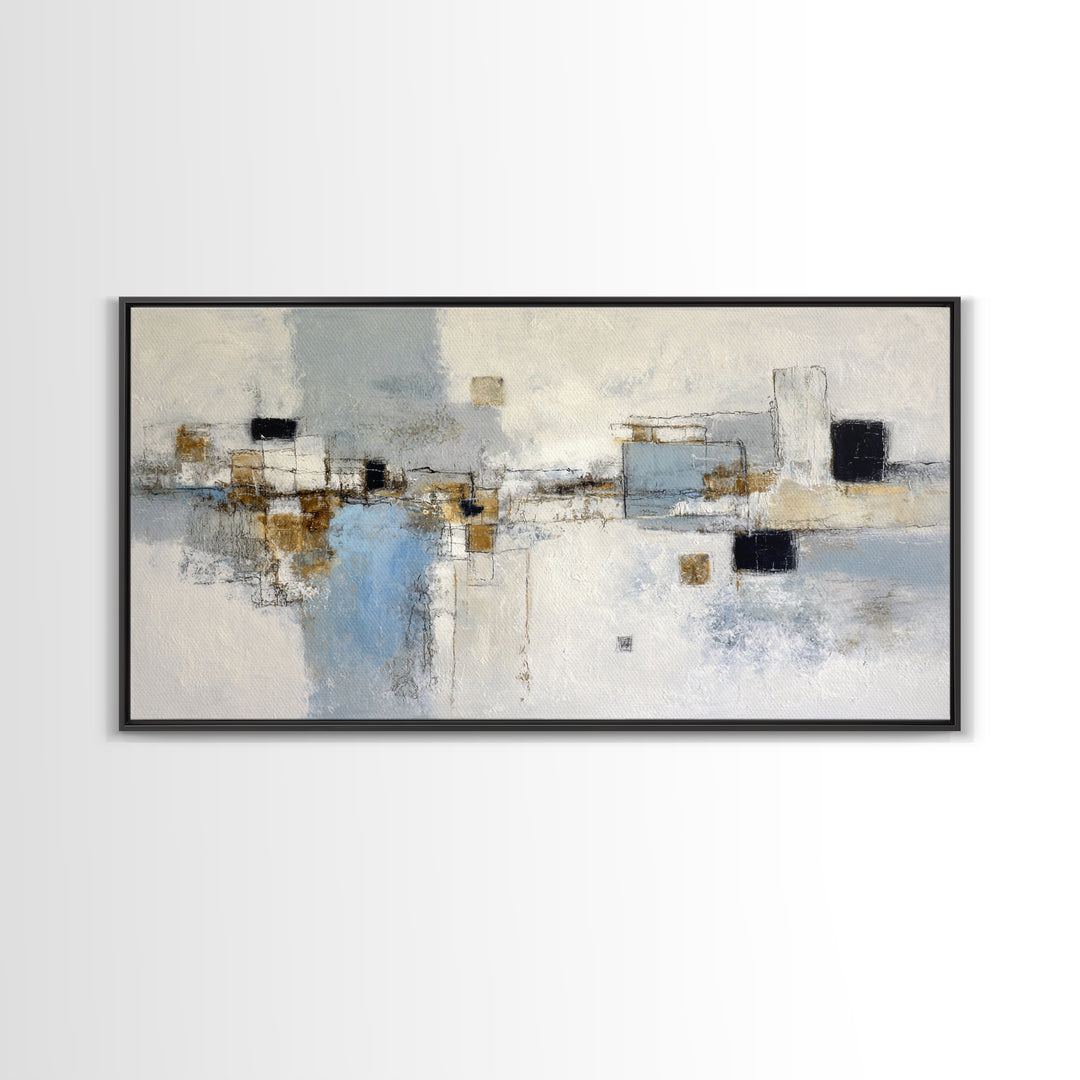 Minimal Two Figure Line Drawing Canvas Print, Master Bedroom, Bedroom Wall Decor, Bedroom Decor, Fine Art, Sanctuary, MAS-2x1-49
