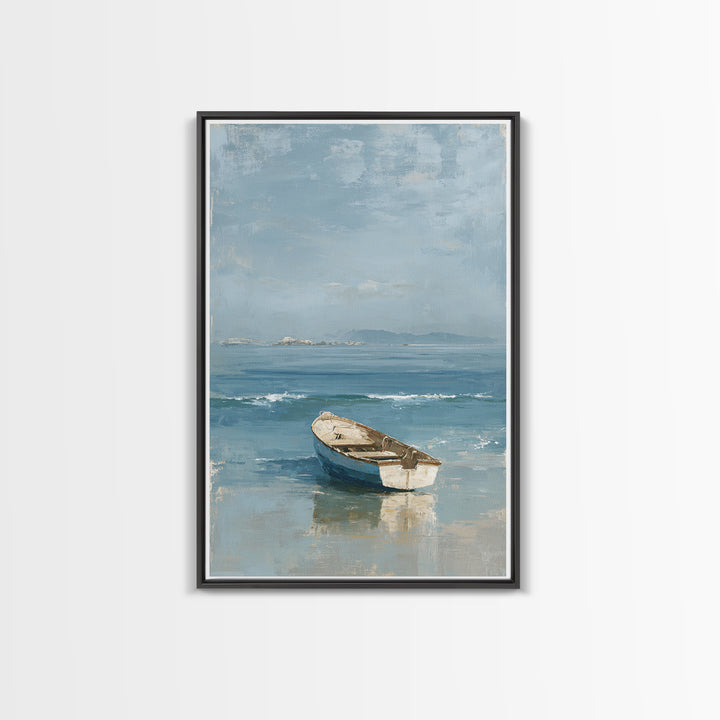 Hotel Coastal Landscape Canvas Print, Master Bedroom, Wall Decal, Bedroom Decor, Fine Art, Sanctuary, Wall Decor Bedroom, MAS-2x3-29