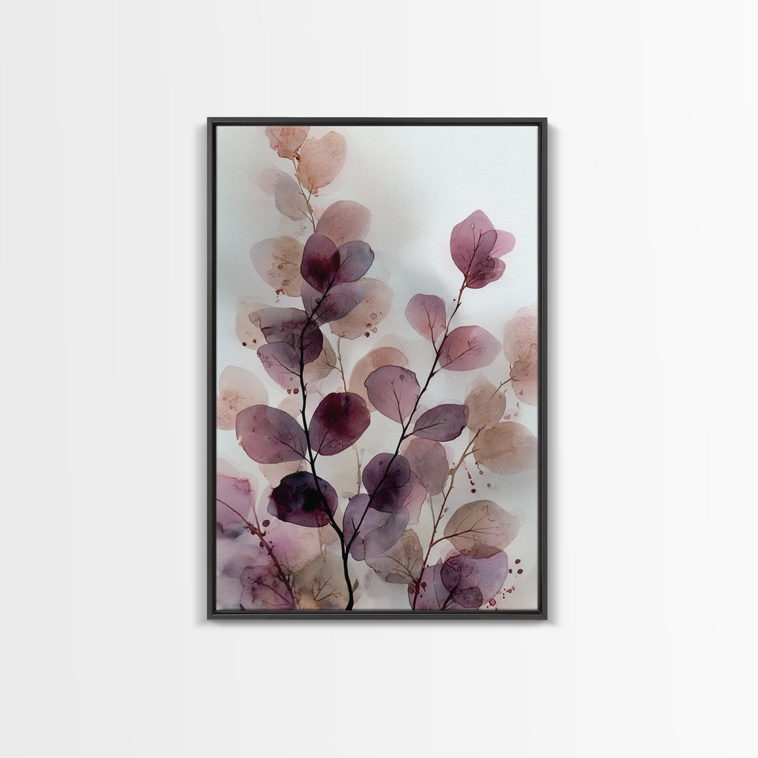 Blush and Taupe Cloudscape Canvas Print, Master Bedroom, Canvas Print, Bedroom Decor, Abstract Art, Sanctuary, MAS-2x3-62