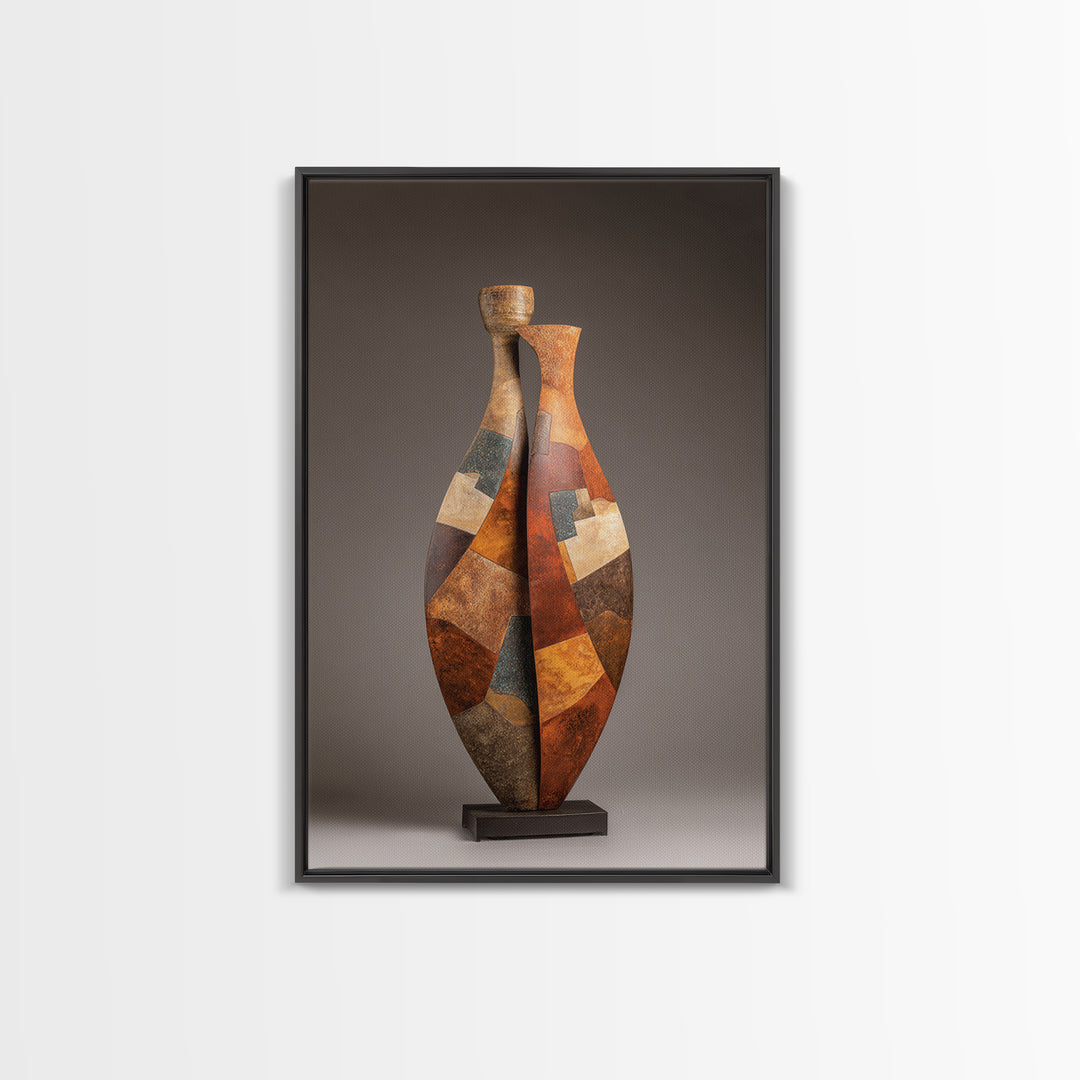 Quiet Desert Dusk Framed Canvas Print, Master Bedroom, Bedroom Wall Art, Bedroom Decor, Oil Painting, Sanctuary, Signs for Home, MAS-2x3-90