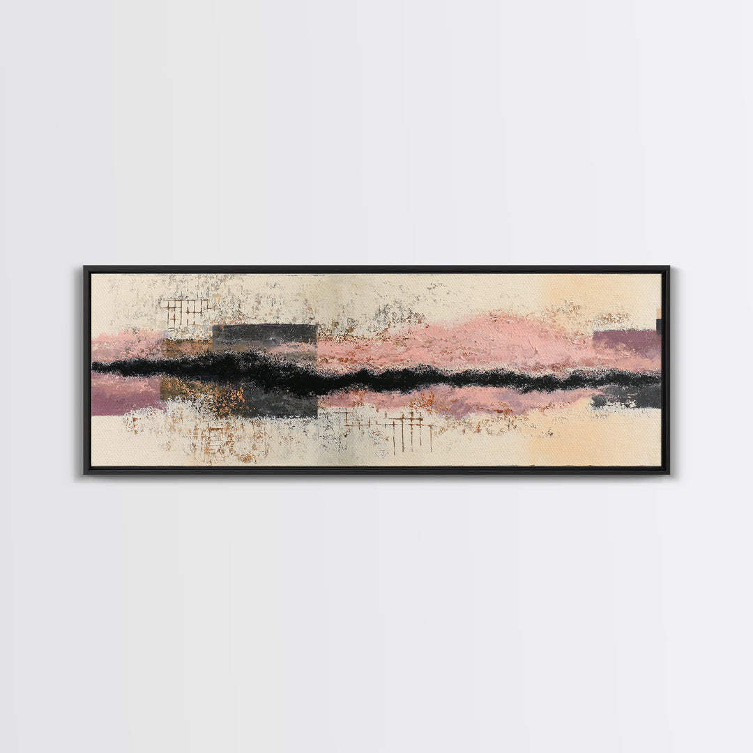 Abstract Wave Forms Canvas Print, Master Bedroom, Gallery Decor, Bedroom Decor, Fine Art, Sanctuary, Wall Art, Home Decor, MAS-3x1-36