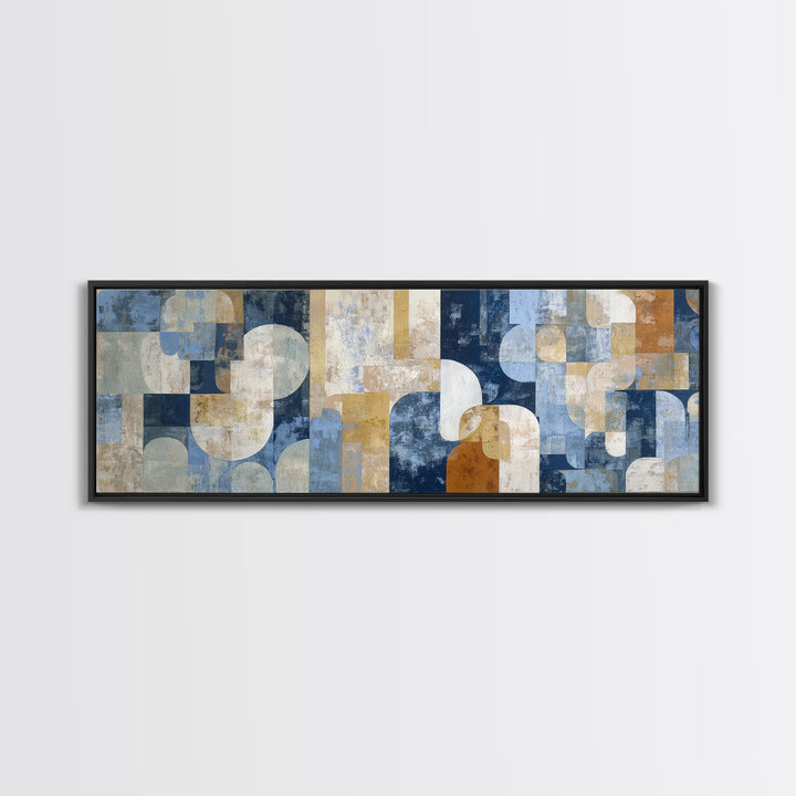 Soft Abstract Linen Texture Framed Canvas Print, Master Bedroom, Canvas Print, Bedroom Decor, Sanctuary, Above Bed Wall Art, MAS-3x1-67