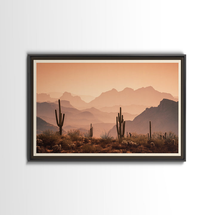 Quiet Desert Dusk Canvas Print, Master Bedroom, Bedroom Prints, Bedroom Decor, Sanctuary, Gallery Decor, Neutral Decor, MAS-3x2-62