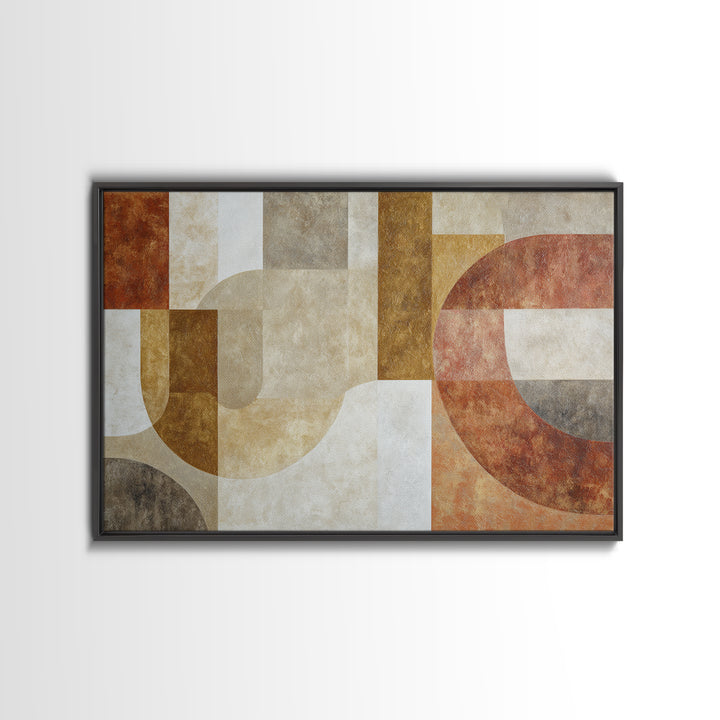 Soft Abstract Linen Texture Framed Canvas Print, Master Bedroom, Canvas Print, Bedroom Decor, Sanctuary, Above Bed Wall Art, MAS-3x2-7