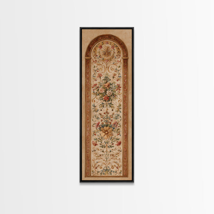 Ornamental Arch Filled Canvas Print, Maximalist Art, Original Art, Living Room Decor, Fine Art, Maximal, Modern Wall Art, MAX-1x3-7