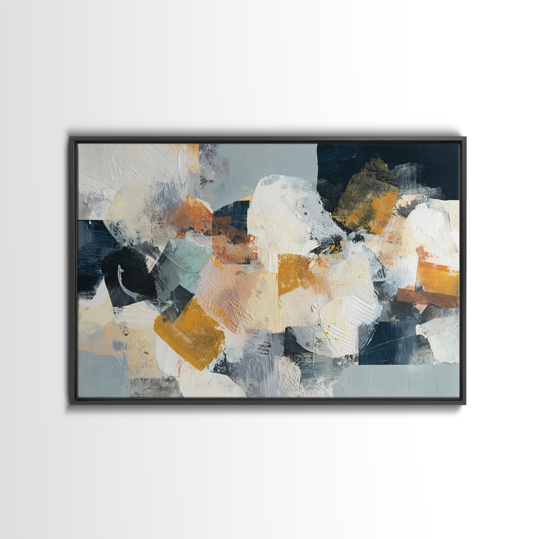 Chaotic Joyful Abstract Canvas Print, Maximalist Art, Abstract Wall Art, Living Room Decor, Abstract Art, Maximal, MAX-3x2-26