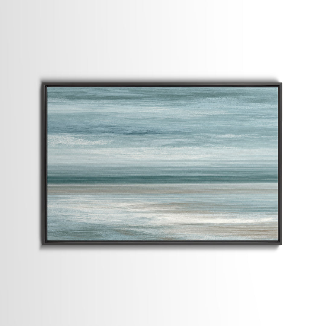 Abstract Breath Waves Canvas Print, Meditation Art, Spiritual Wall Art, Living Room Decor, Abstract Art, Stillness, Boho Decor, MED-3x2-34