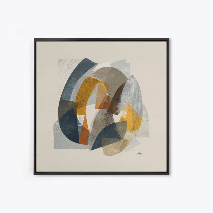 Two Overlapping Organic Shapes Canvas Print, Minimalist Art, Canvas Tote Bag, Living Room Decor, Abstract Art, Minimal, MIN-1x1-19