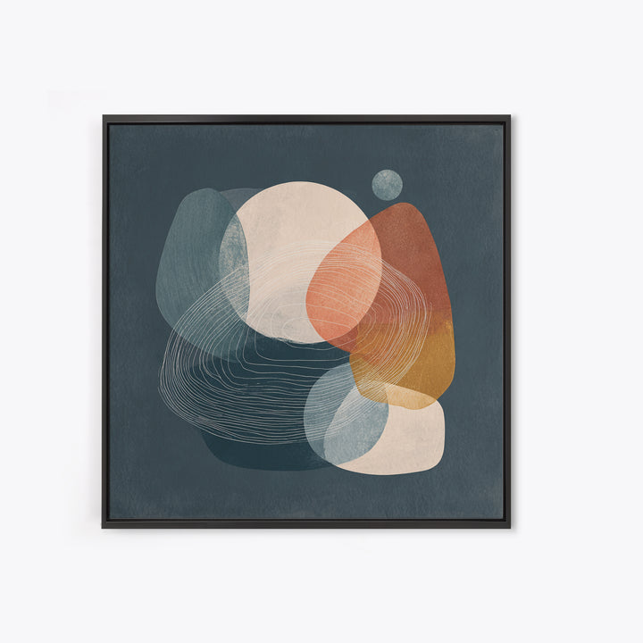 Minimal Abstract Wave Line Canvas Print, Minimalist Art, Minimalist Decor, Living Room Decor, Minimal, Digital Wall Art, MIN-1x1-85