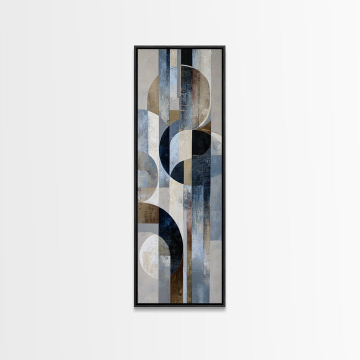 Minimal Abstract Wave Line Canvas Print, Minimalist Art, Modern Decor, Living Room Decor, Abstract Art, Minimal, Poster, MIN-1x3-49