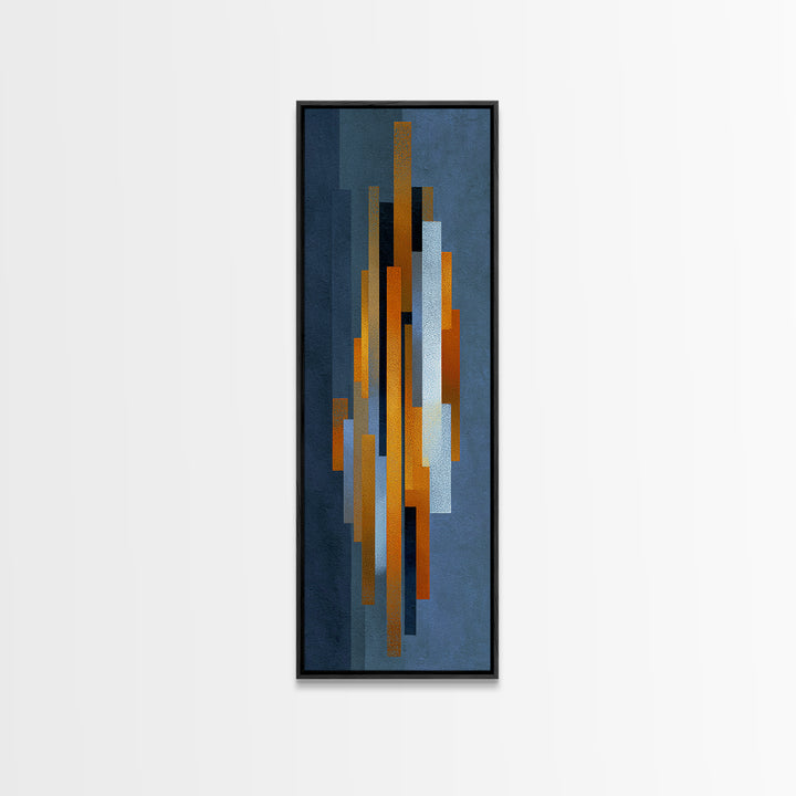 Monochrome Arch and Shadow Composition Framed Canvas Print, Minimalist Art, Japanese Wall Art, Living Room Decor, Minimal, MIN-1x3-92